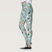 Terrazzo in blauw leggings (Links)