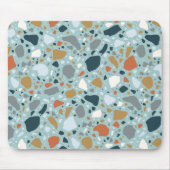 Terrazzo in blauw muismat (Voorkant)