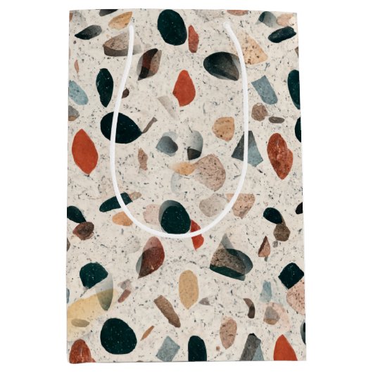 Terrazzo Medium Cadeauzakje (Voorkant)