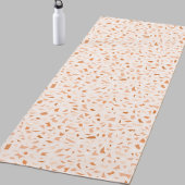 Terrazzo Modern Abstracte Terracotta Yogamat