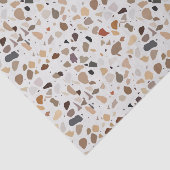 Terrazzo Modern Art Deco Stone mid Century Tissuepapier (Detail)