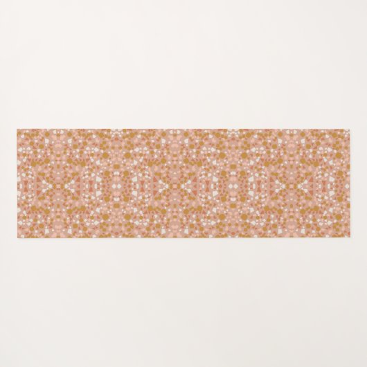 Terrazzo Modern Yoga Mat (Achterkant (horizontaal))