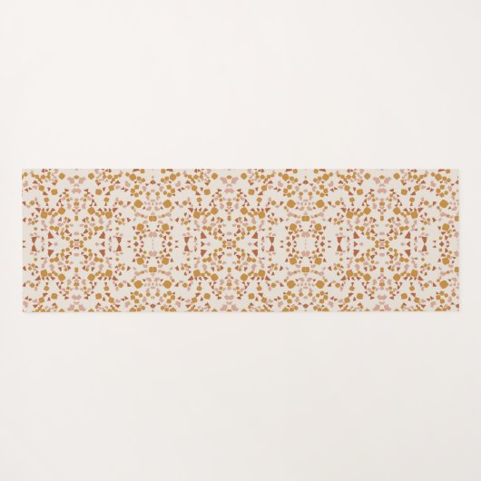 Terrazzo Modern Yoga Mat (Achterkant (horizontaal))