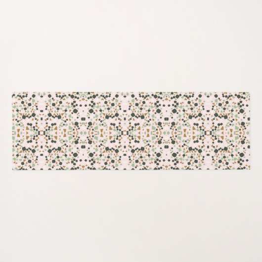 Terrazzo Modern Yoga Mat (Achterkant (horizontaal))