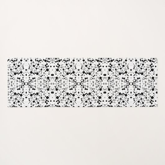Terrazzo Modern Yoga Mat (Achterkant (horizontaal))