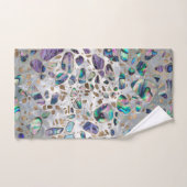 Terrazzo - Mosaic Abalone Pearl en Gold #3 Bad Handdoek (Handdoek)