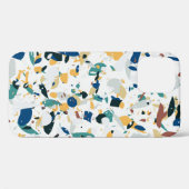 Terrazzo naadloos. Modern abstract ontwerp Case-Mate iPhone Case (Achterkant (horizontaal))