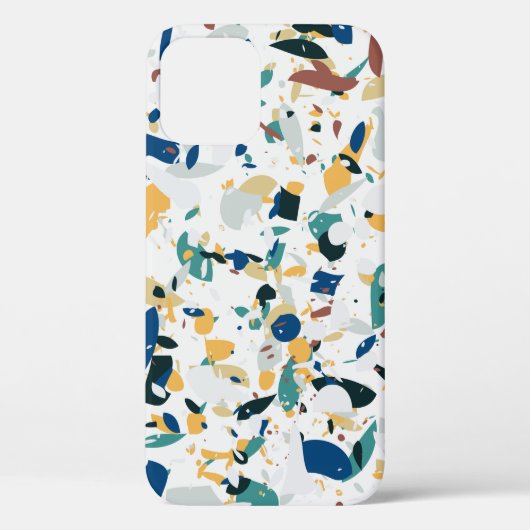 Terrazzo naadloos. Modern abstract ontwerp Case-Mate iPhone Case (Achterkant)