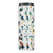 Terrazzo naadloos. Modern abstract ontwerp Thermosbeker (Achterkant)