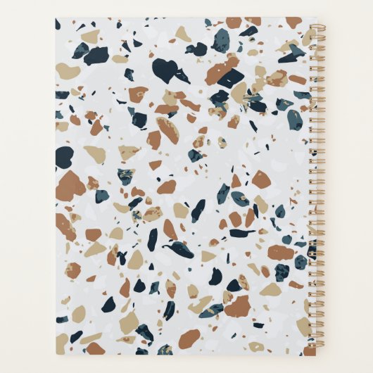 Terrazzo nieuwjaar planner (Achterkant)
