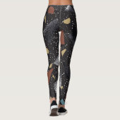 Terrazzo  oppervlakteontwerp leggings (Achterkant)