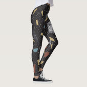 Terrazzo  oppervlakteontwerp leggings (Rechts)
