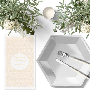 Terrazzo - Oranje perzik - servetten