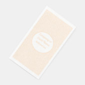 Terrazzo - Oranje perzik - servetten (Hoek)