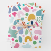 Terrazzo-pakpapier Inpakpapier Vel (In situ)