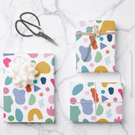 Terrazzo-pakpapier Inpakpapier Vel