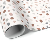 Terrazzo Patroon Inpakpapier - Modern Terrazzo (Rol Hoek)