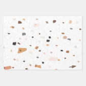 Terrazzo patroon inpakpapier vel (Voorkant 3)