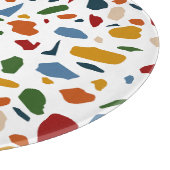 Terrazzo patroon kleurrijk snijplank (Hoek)