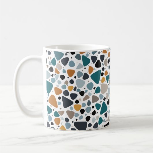 Terrazzo Patroon Koffiemok (Links)