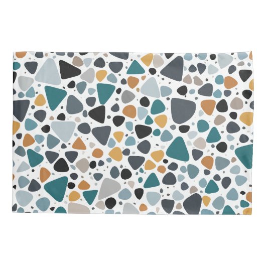 Terrazzo Patroon Kussensloop (Achterkant-Links)