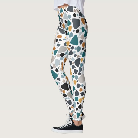 Terrazzo-patroon Leggings (Links)