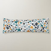 Terrazzo-patroon Lichaamskussen (Voorkant)