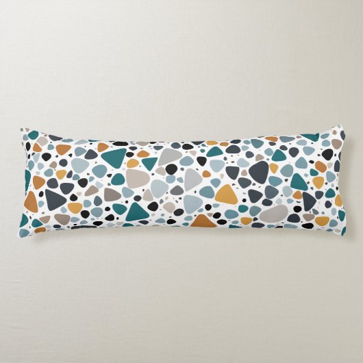 Terrazzo-patroon Lichaamskussen (Voorkant)