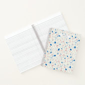 Terrazzo Patroon Neutraal Natuurlijk Elegant Notitieboek (Binnen)