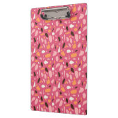 Terrazzo patroon roze klembord (Links)
