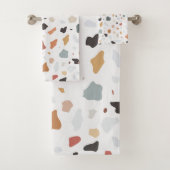 Terrazzo Pattern Bad Handdoek (Insitu)