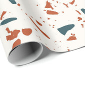 Terrazzo Pattern Cadeaupapier (Rol Hoek)
