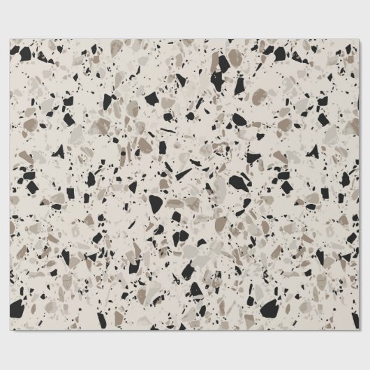 Terrazzo Pattern Cadeaupapier (Vlak)