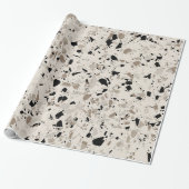 Terrazzo Pattern Cadeaupapier (Uitgerold)