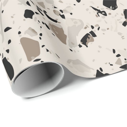 Terrazzo Pattern Cadeaupapier (Rol Hoek)