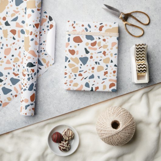 Terrazzo Pattern Cadeaupapier (Crafts)