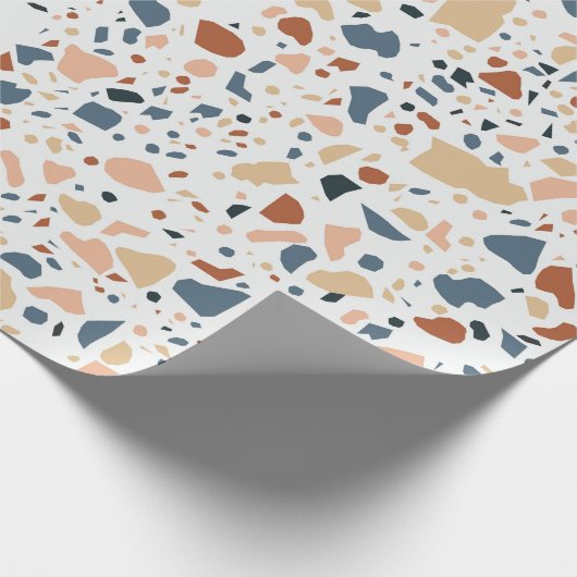 Terrazzo Pattern Cadeaupapier (Hoek)