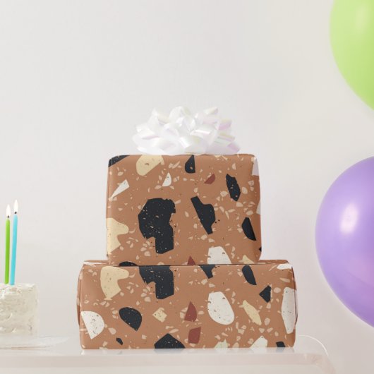Terrazzo Pattern Cadeaupapier (Feestgeschenken)