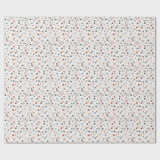 Terrazzo Pattern Cadeaupapier (Vlak)