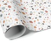 Terrazzo Pattern Cadeaupapier (Rol Hoek)