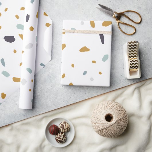 Terrazzo Pattern Cadeaupapier (Crafts)