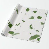 Terrazzo Pattern Cadeaupapier (Uitgerold)