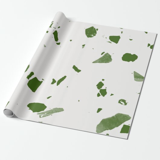 Terrazzo Pattern Cadeaupapier (Uitgerold)