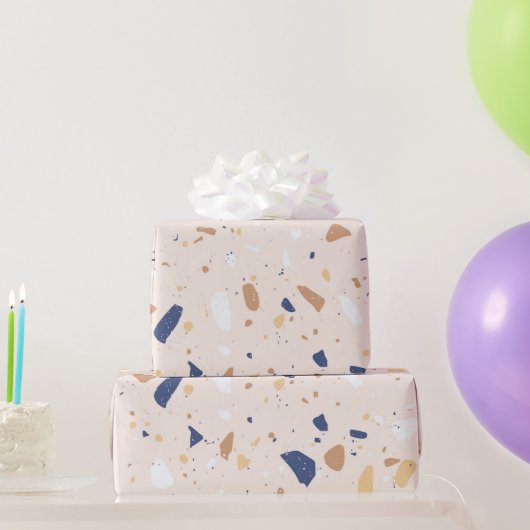 Terrazzo Pattern Cadeaupapier (Feestgeschenken)