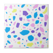 TERRAZZO PATTERN HOMEDECOR BACKSPLASH Keramische T Tegeltje (Voorkant)