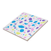 TERRAZZO PATTERN HOMEDECOR BACKSPLASH Keramische T Tegeltje (Zijkant)
