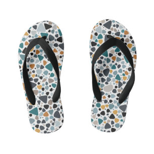 Terrazzo Pattern Kinder Teenslippers