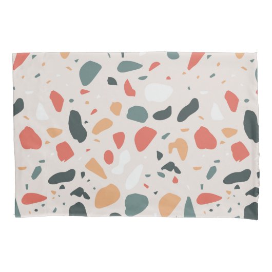 Terrazzo Pattern Kussensloop (Voorkant)