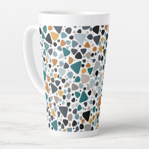 Terrazzo Pattern Latte Mok