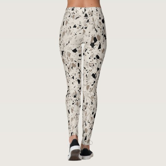 Terrazzo Pattern Leggings (Achterkant)